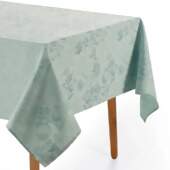 Toalha de Mesa Retangular Karsten Roman Turquesa 1,60mx2,70m