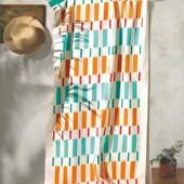 Toalha de Praia Velour Dohler Color Mix 76cmx1,52mts