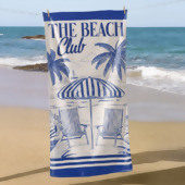 Toalha de Praia Velour Dohler The Beach Club 76cmx1,52mts