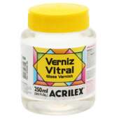 Verniz Acrilex Vitral Incolor Ref.08125 250ml