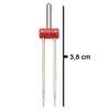 Agulha Schmetz Dupla Larga 4.0 Nº 12 Ref 130/705 H-ZWI