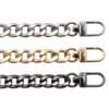 Alça de Bolsa Metal Circulo Corrente Grossa 60cm
