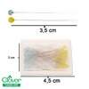 Alfinete Fino Patchwork Clover Ref.2507 c/100 unidades