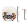 Alfinete Cabeça Vidro Colorido Bohin 45mm R.26593 com 100 Und