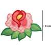 Aplicação Termocolante Stambord Rosa Patch Gd Rs JBT-7268 com 03 Und