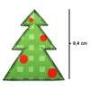 Aplicação Termocolante Arvore Natal com Bolinhas JBT-3404 3und