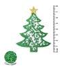 Aplique de EVA com Glitter Árvore Natal 114057 05 Und