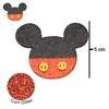 Aplique de EVA com Glitter Mickey M13 com 10Und FL