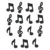 Aplique de EVA com Glitter Notas Musicais P F1083 com 15Und FL