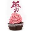Pic Em EVA com Glitter Sapatilha Rosa 1409 com 10Und FL