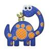 Aplicação Termocolante Stambord Dinossauro Comendo JBT-6254 com 03 Und