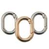 Argola Articulada Oval Circulo 29mm 500186