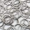 Argola Metal Fermoplast 13mm AMA Prata - Pct c/100 unidades