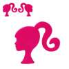 Botão Infantil KR 7780 Barbie 121 Pink com 25 Und