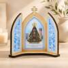 Capela com Porta Fixa Nossa Senhora Aparecida 15cm
