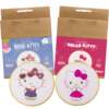 Coleção Bordado Hello Kitty Circulo Ponto Livre
