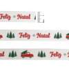 Fita de Cetim Natal Progresso ECF003S N.03 149 Feliz Natal 10mts