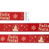 Fita de Cetim Progresso N.05 1079 Feliz Natal 10mts