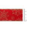 Fita de Natal Progresso Aramada Veludo Floco de Neve 209 38mm 10mts