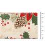 Fita de Natal Progresso Aramada Flor Natal 001 TCR043 63mm 10mts FL