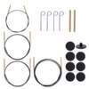 Kit Agulha Tricô Circular Intercambiável J Adore Cubics Deluxe Knitpro 19301