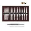 Kit de Agulha Circular Curta Tricô Circulo ADDI Click Lace 8 Und