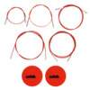 Kit de Agulha Circular Curta Tricô Circulo ADDI Click Lace 8 Und