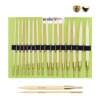 Kit de Agulha Circular Tricô Circulo ADDI Click Bamboo 8 Und