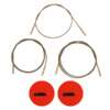 Kit de Agulha Circular Tricô Circulo ADDI Click Bamboo 8 Und