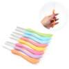 Kit Agulhas de Crochê Ergonômica Candy Colors com 08 Und