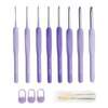 Kit Estojo Agulhas de Crochê Tulip Etimo Murasaki TEM-001E