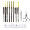 Kit Estojo Agulhas de Crochê Tulip Etimo Premium Silver TES-002