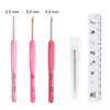 Kit Estojo Agulhas de Crochê Tulip Etimo Rose TER-15E