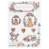 Kit Botão Patchwork Cantinho da Arte 7773 Guirlanda Gatinhos 07 Und FL