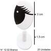 Olho Oval Branco Ref 3020.012.02 c/20 Unidades