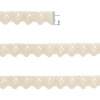 Renda de Algodão Arte Punto RA002 1,4cm 084 Cru 10mts