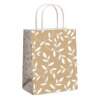 Sacola Cromus Papel Flor Terrazzo-Branco 14001223 26x19,5x9,5cm 10 Und