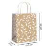 Sacola Cromus Papel Flor Terrazzo-Branco 14001223 26x19,5x9,5cm 10 Und