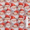 Tecido Patchwork Digital Fabricart Natal DN161 Papai Noel 0,48x1,50mts