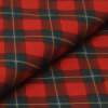 Tecido Patchwork Digital Fabricart Natal DN405 Xadrez Vermelho 0,48x1,50mts