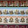 Tecido Patchwork Digital Fabricart Natal DN315 Barrado Natividade 0,58x1,50mts