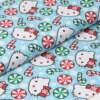 Tecido Patchwork Digital Circulo Natal 2857 Hello Kitty 0,48x1,50mts