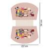 Tecido Patchwork Digital Eva e Eva 916699 Studio Beleza Necessaire 0,40x1,46mts