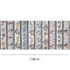 Tecido Patchwork Digital Eva e Eva 913078 Barrado Religioso 0,58x1,46mts