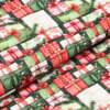 Tecido Patchwork Digital Fabricart Natal DN257 Greeny Gifts 0,48x1,50mts