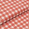 Tecido Patchwork Digital Fuxicos NAT103 Xadrez Natal Vermelho 0,48x1,46mts