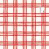 Tecido Patchwork Digital Fuxicos NAT103 Xadrez Natal Vermelho 0,48x1,46mts