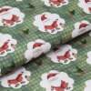 Tecido Patchwork Digital Fuxicos NAT105 Noel Camafeu Verde 0,48x1,46mts