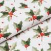 Tecido Patchwork Digital Fuxicos NAT106 Azevinhas 0,48x1,46mts