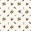 Tecido Patchwork Digital Fuxicos NAT107 Mini Azevinhas 0,48x1,46mts